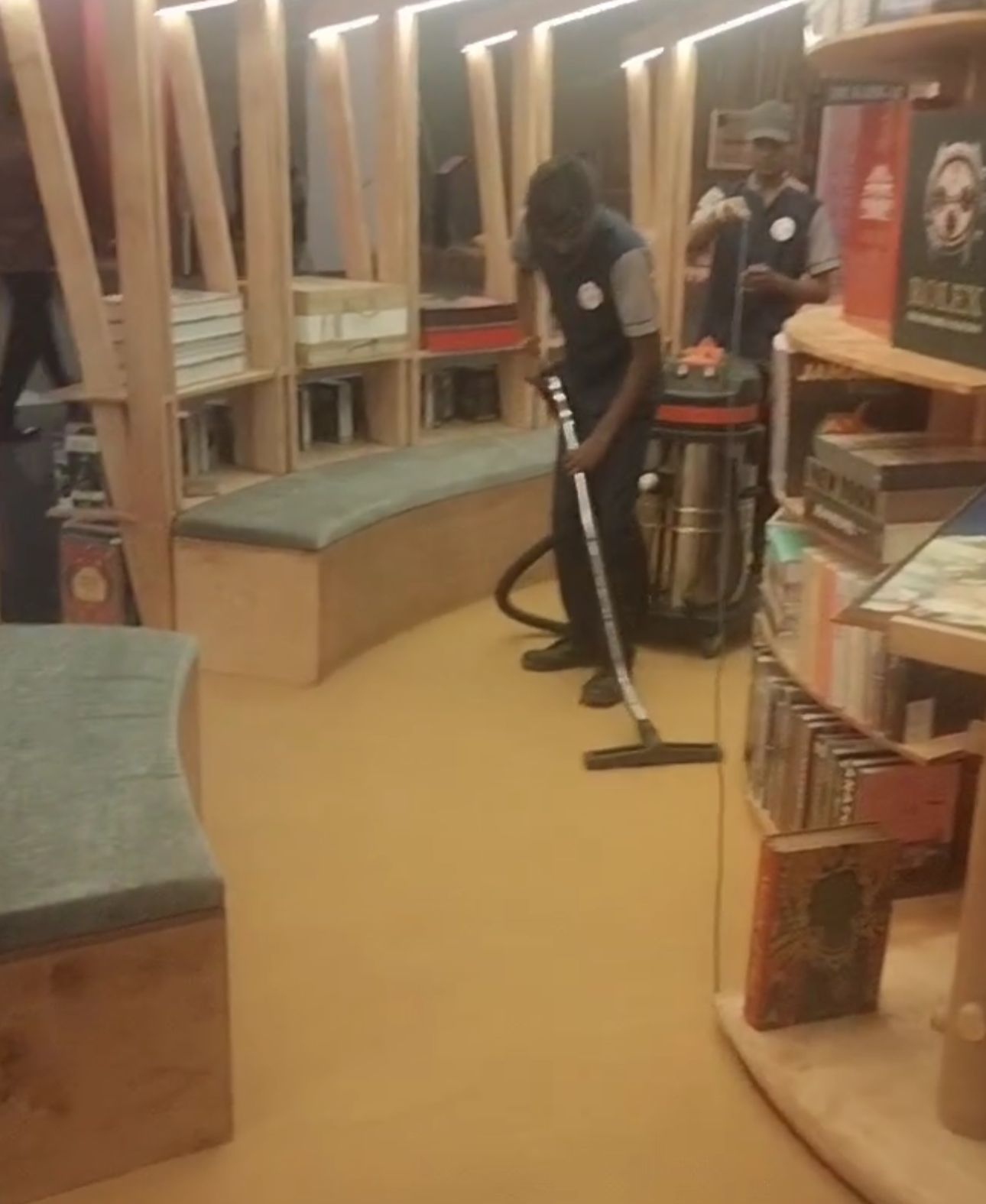Reception Area Cleaning